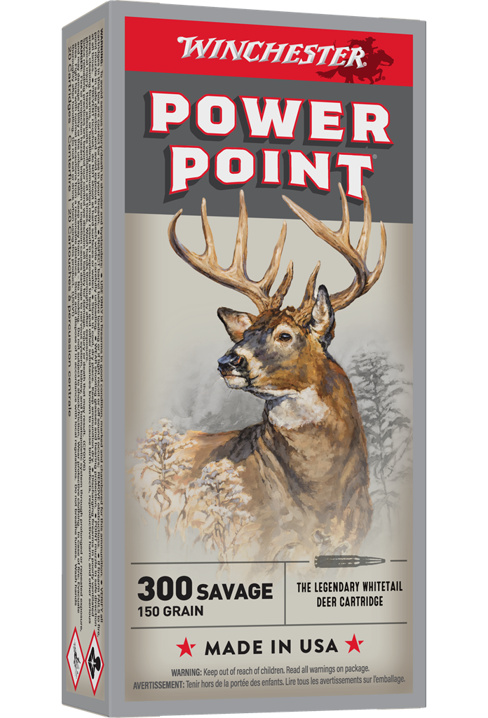 Winchester 300 Savage 150gr. Power Point (20ct)