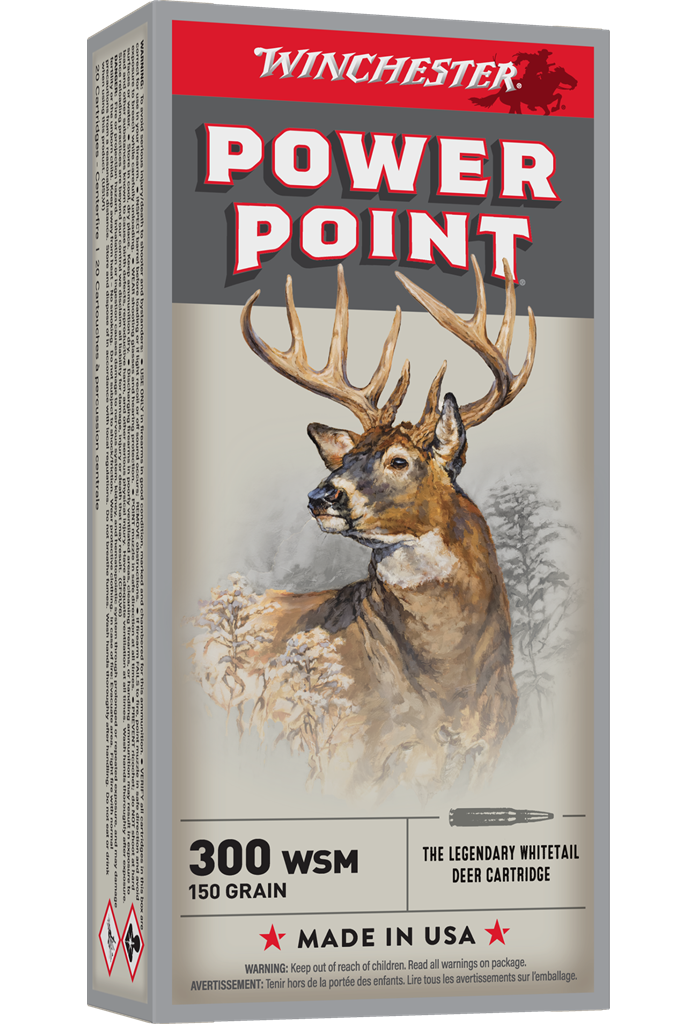 Winchester 300 WSM 150gr. Power Point (20ct)