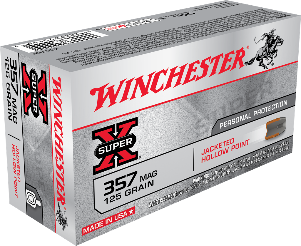 Winchester 357 Mag 125gr JHP (50ct)