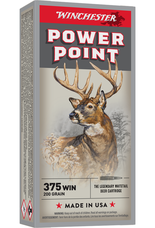 Winchester 375 Win 200gr. Power Point (20ct)