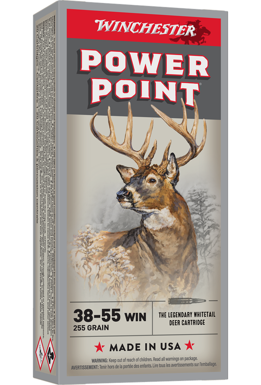 Winchester 38-55 Win 225gr Power Point (20ct)