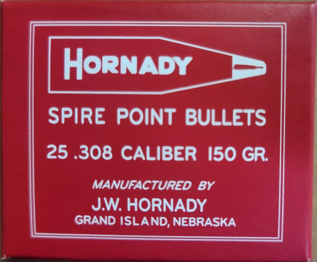 Hornady 30 Cal .308 150gr SP (25ct)