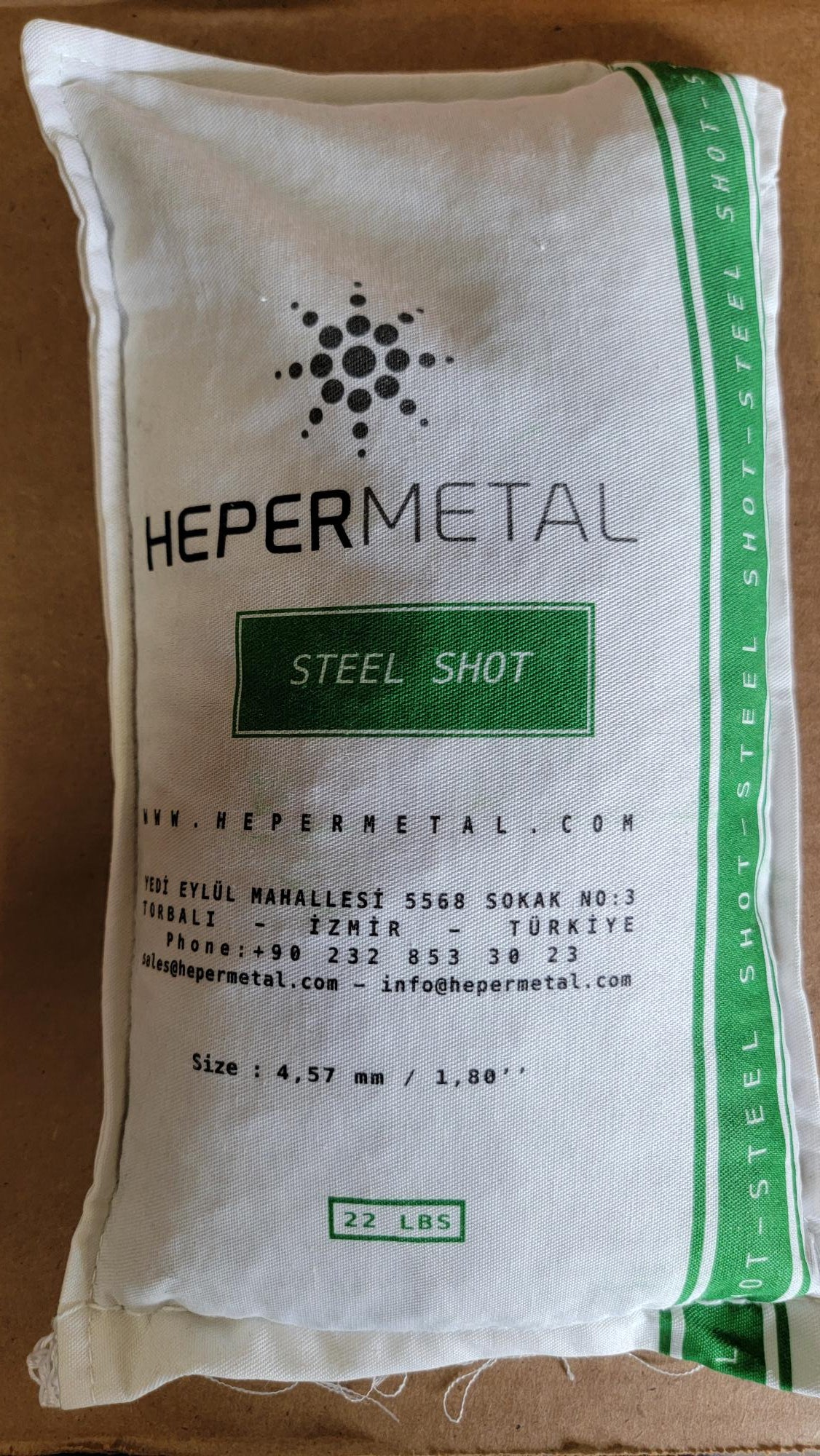 Heper Steel Shot BBB (14 lbs)