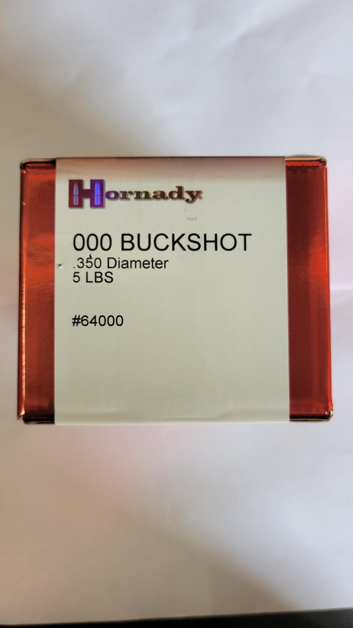 Hornady 000 Buckshot .350 Diameter (5lb)