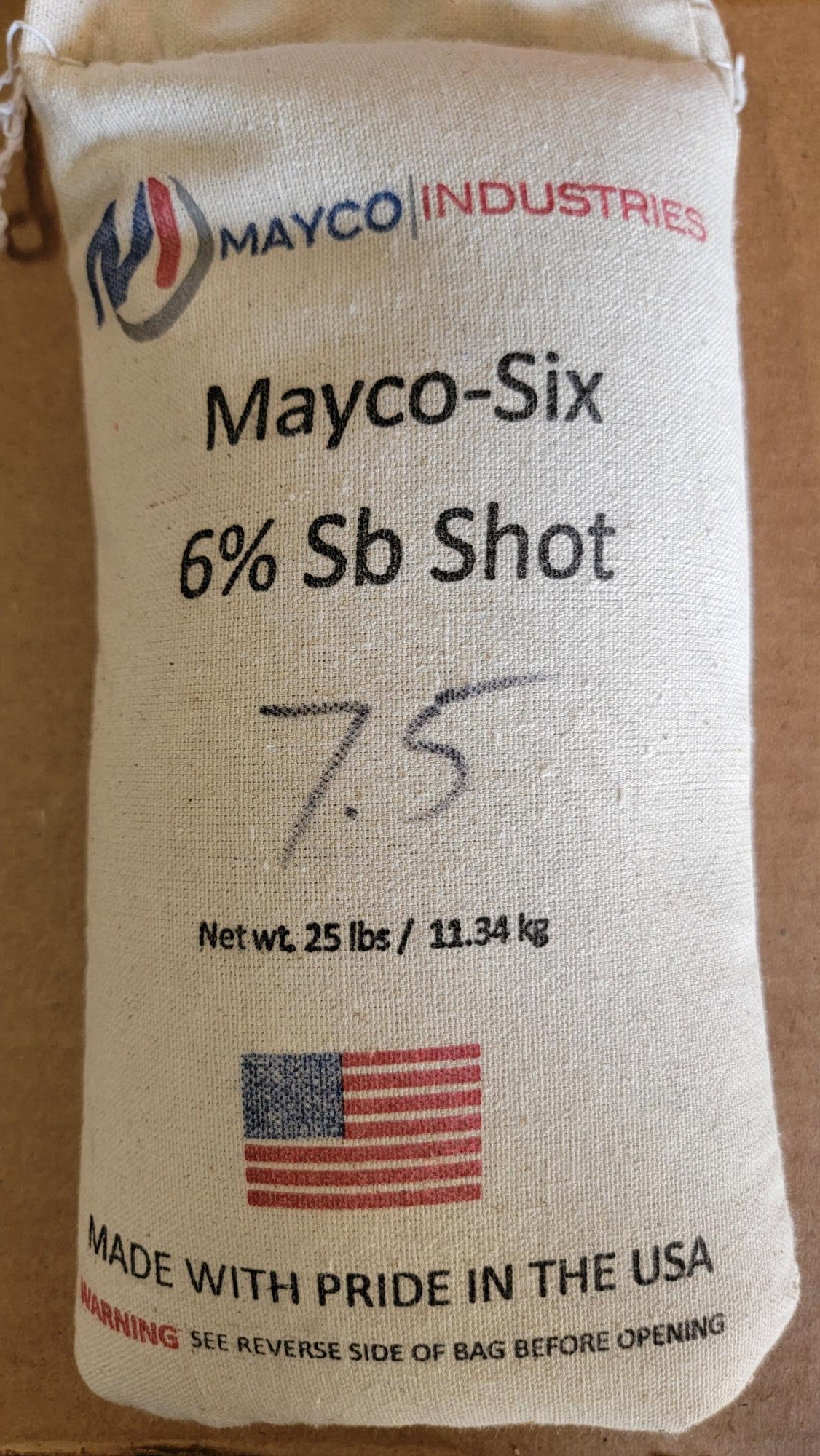 Mayco-Six Magnum #7.5 (6% Antimony)