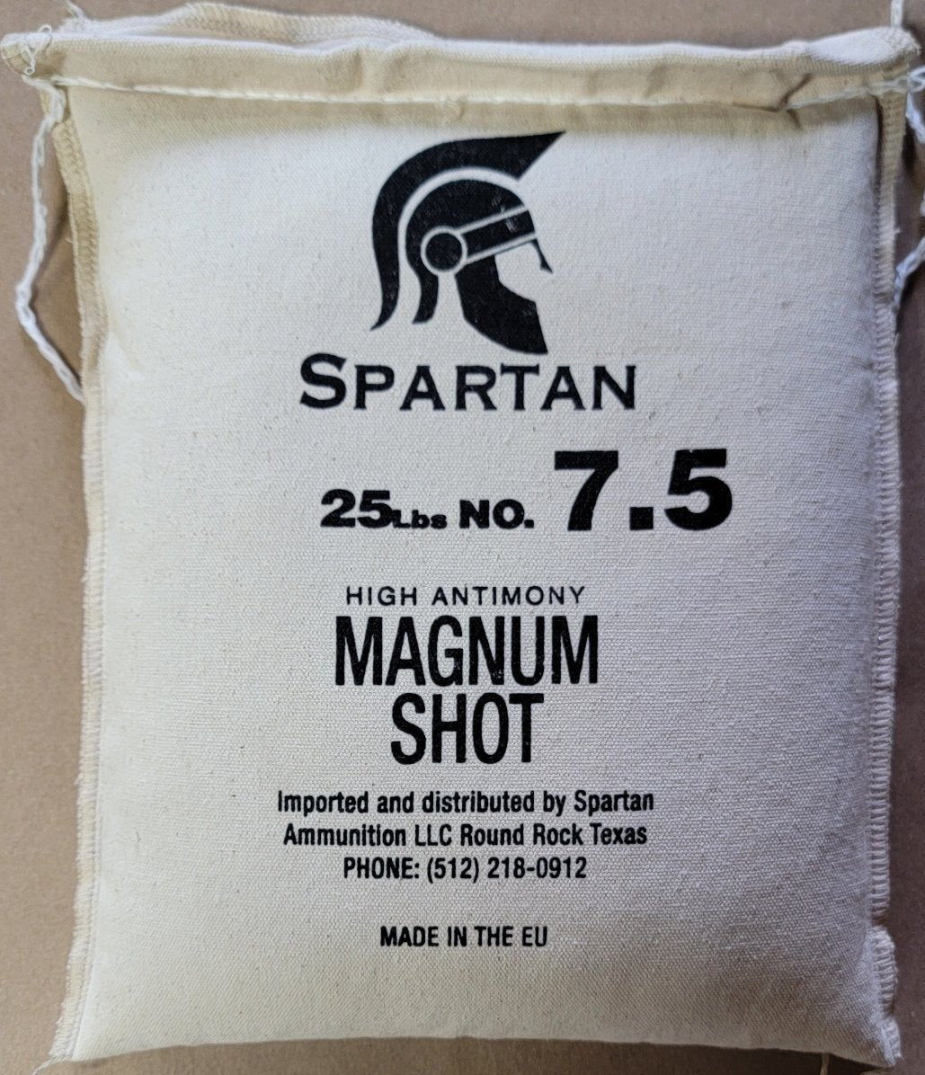 Spartan Shot #7.5 (5% Antimony)