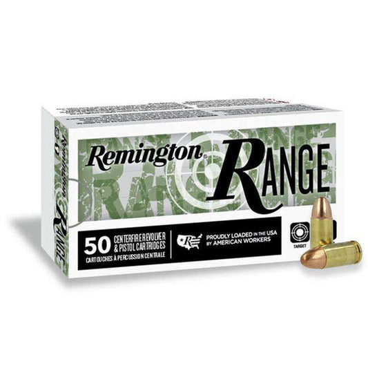 Remington 9mm 124 gr. FMJ Range (50 ct.)
