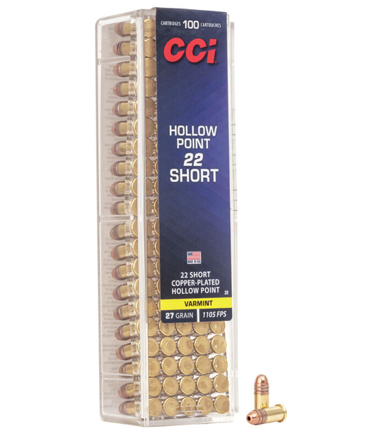 CCI 22 Short 27gr. CPHP (100 ct.)