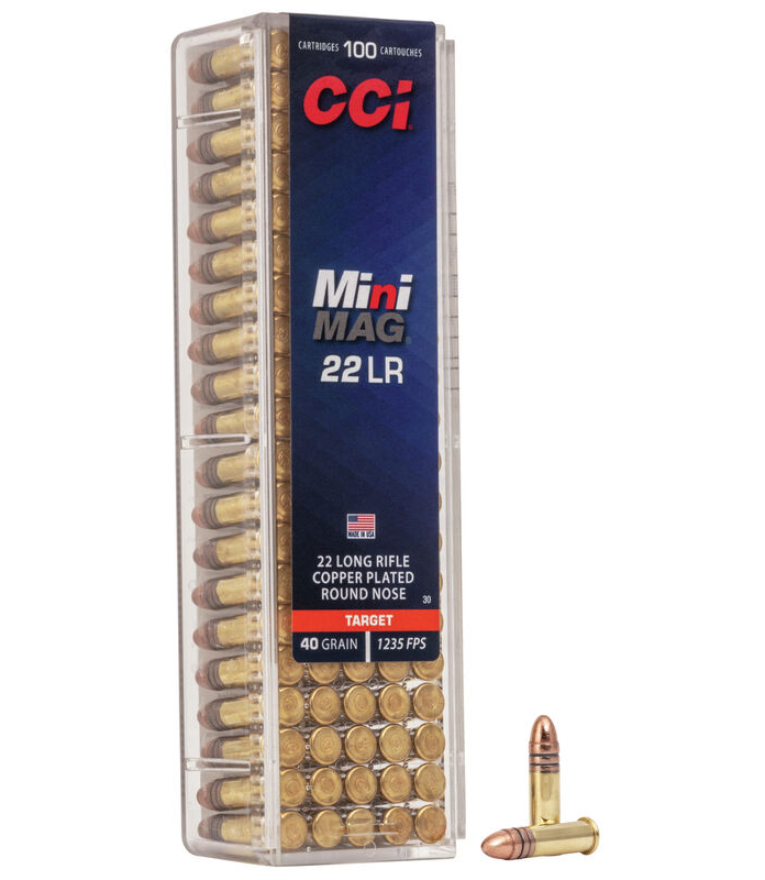 CCI 22 LR MIni Mag 40gr. CPRN (100 ct.)