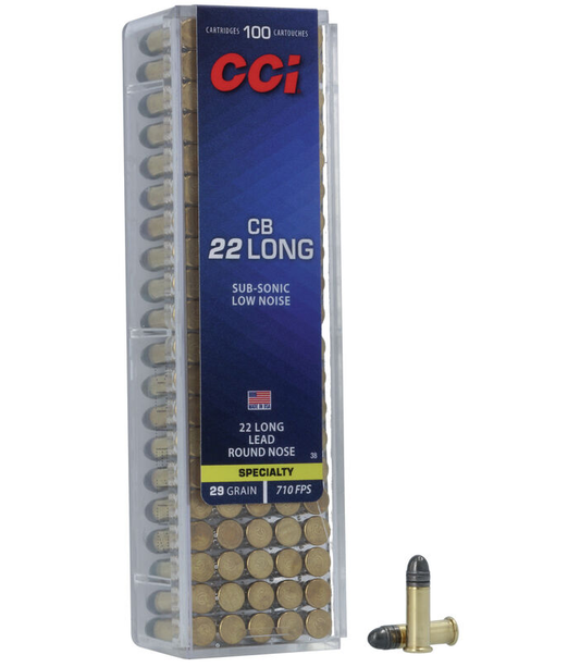 CCI 22 CB Long 29gr. LRN (100ct)