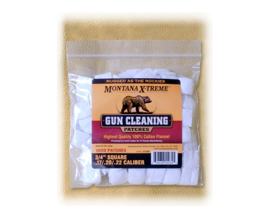 Montana Xtreme Patches 3/4" Square (1000ct)