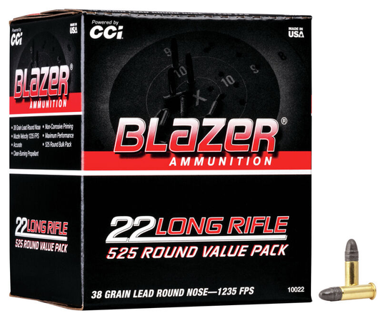 CCI Blazer 22 LR 38gr HP (525ct)