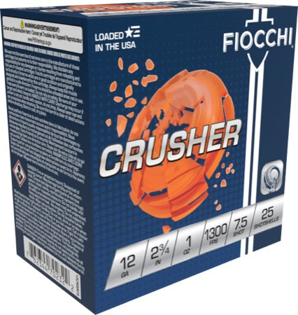 Fiocchi Crusher 12ga. 1 oz. #7.5 (1300 fps)