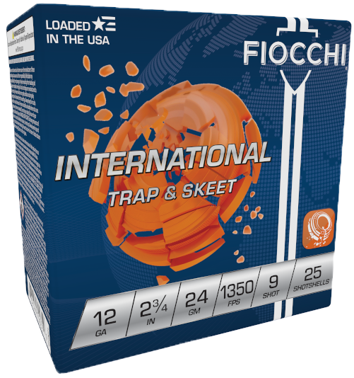 Fiocchi Int'l Trap 12ga. 24 gr. #9 (1350 fps)