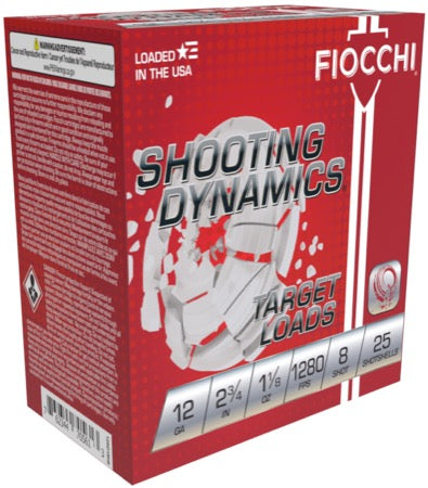 Fiocchi Shooting Dynamics 12ga. 1 1/8 oz. #8 (1280 fps)