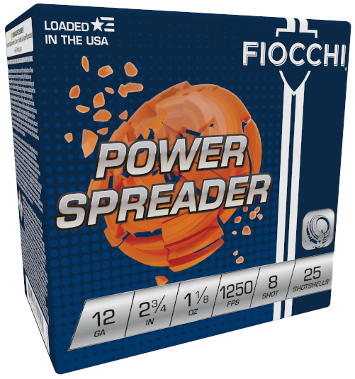 Fiocchi Power Spreader 12ga. 1 1/8 oz. #8 (1250 fps)