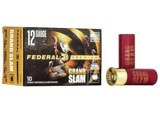 Federal Grand Slam 12ga. 2 3/4" 1 1/2 oz. #5 (1200 fps) (10ct)