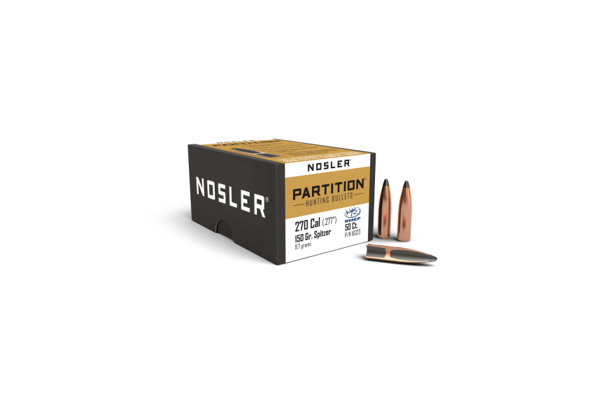 Nosler 270 Cal .277 150gr SP Partition (50ct)