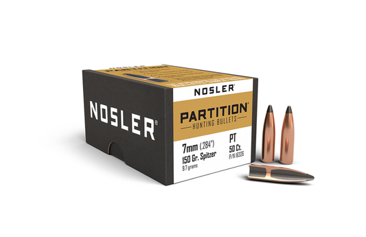 Nosler 7mm .284 150gr SP Partition (50ct)