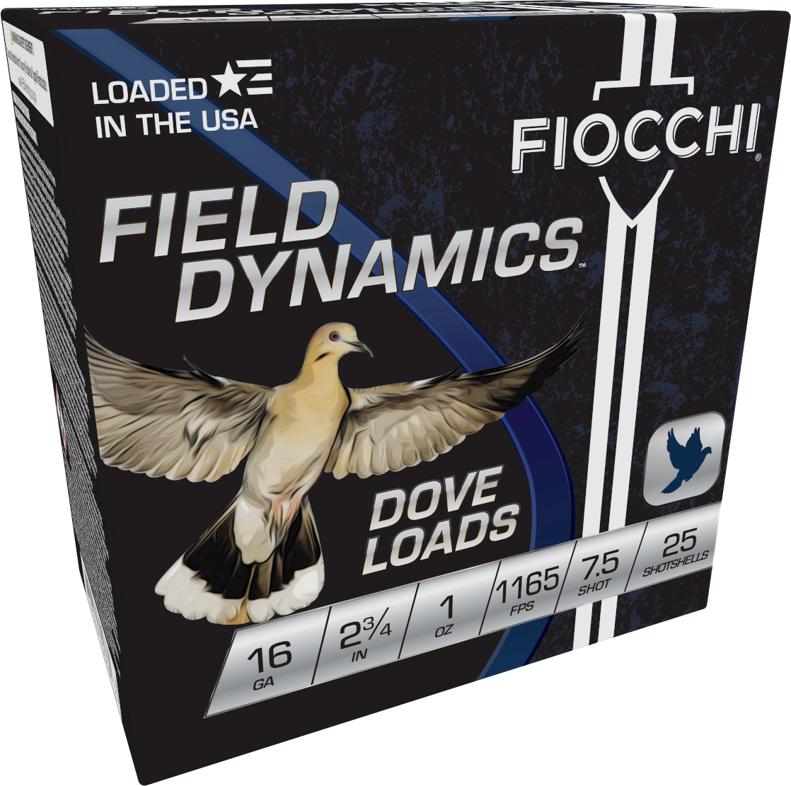 Fiocchi Dove and Quail 16ga. 1 oz. #7.5 (1165 fps)