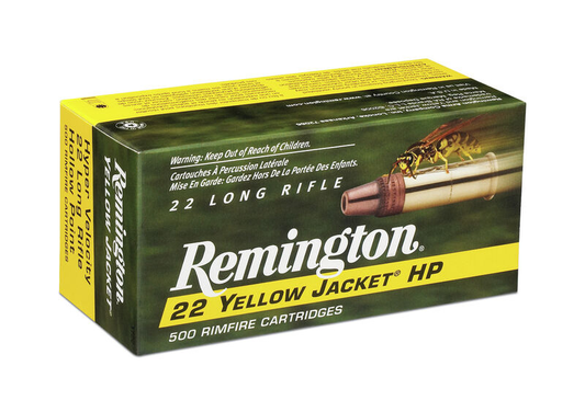 Remington Yellow Jacket 22 LR 33gr (50 ct.)