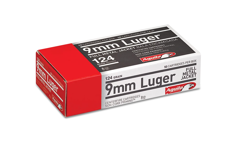 Aguila 9mm 124gr FMJ (50ct)