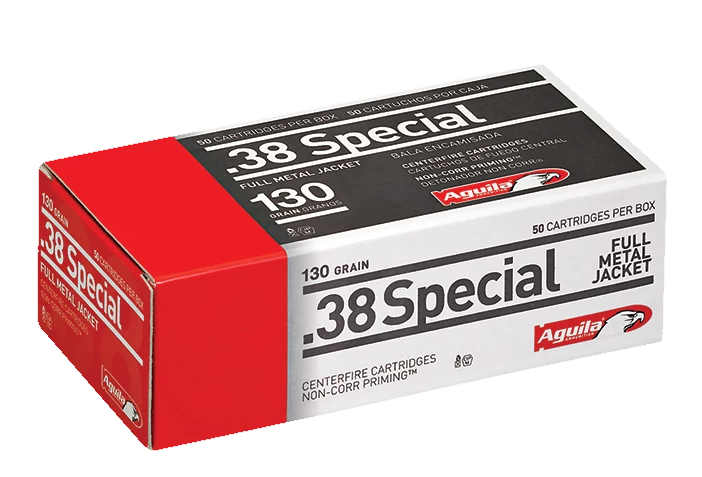 Aguila 38 Special 130gr FMJ (50ct)