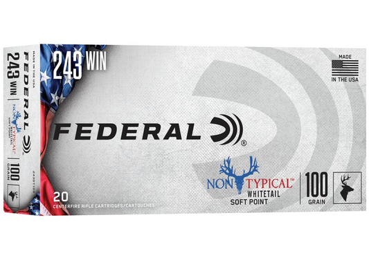Federal 243 Win 100gr NON TYPICAL (20ct)