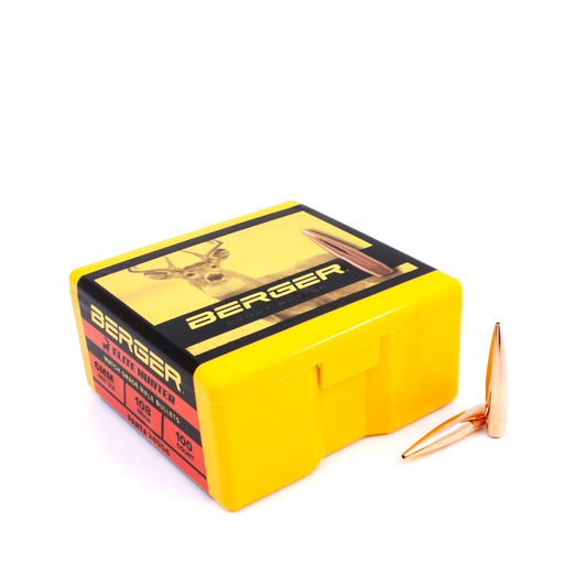 Berger 6mm .243 108gr Elite Hunter (100ct)