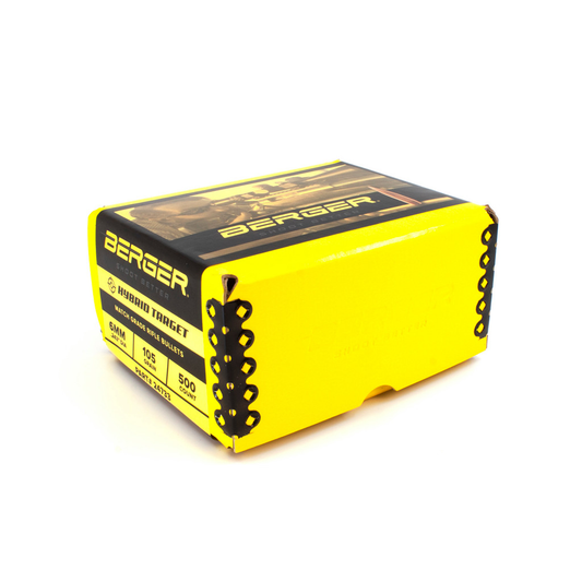 Berger 6mm .243 105gr Hybrid Target (500ct)