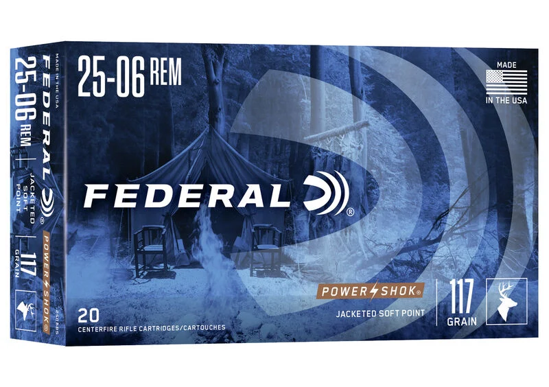 Federal 25-06 Rem 117gr Power Shok (20ct)