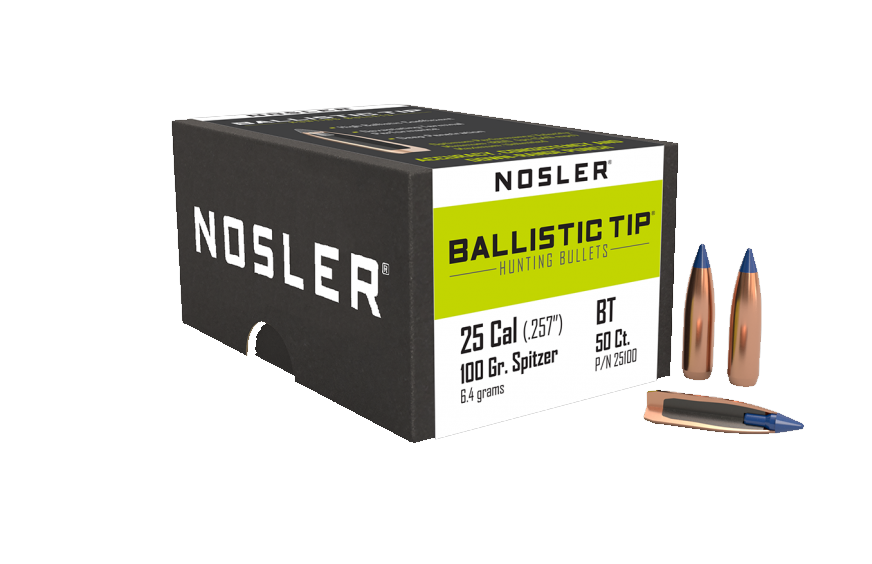 Nosler 25 Cal .257 100gr Ballistic Tip (50ct)