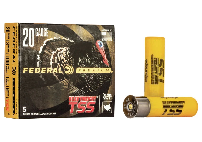 Federal TSS 20ga. 3"  1 1/2 oz. #9 (1100 fps) (5ct)