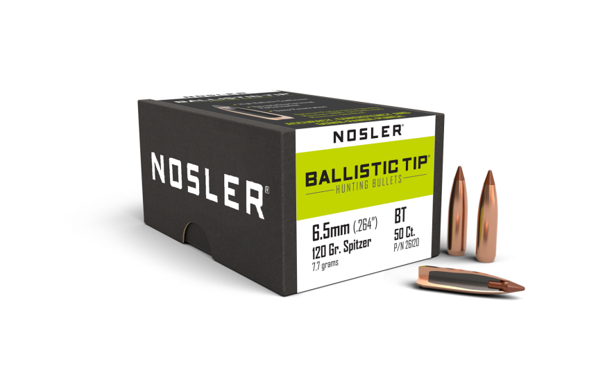 Nosler 6.5mm .264 120gr Ballistic Tip (50ct)