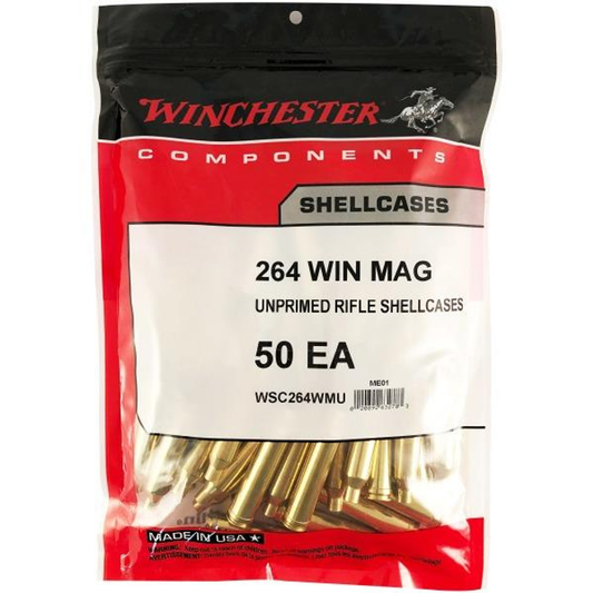 Winchester 264 Win Mag Brass (50 ct)
