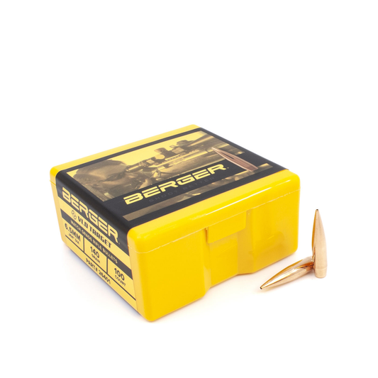 Berger 6.5mm .264 140gr VLD Target (100ct)