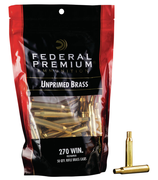 Federal 270 Win Brass (50ct)