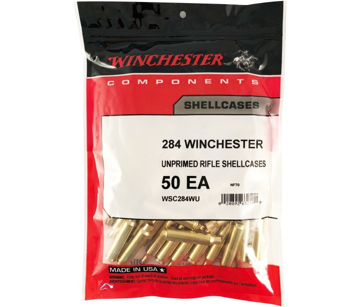 Winchester 284 Win Brass (50 ct)