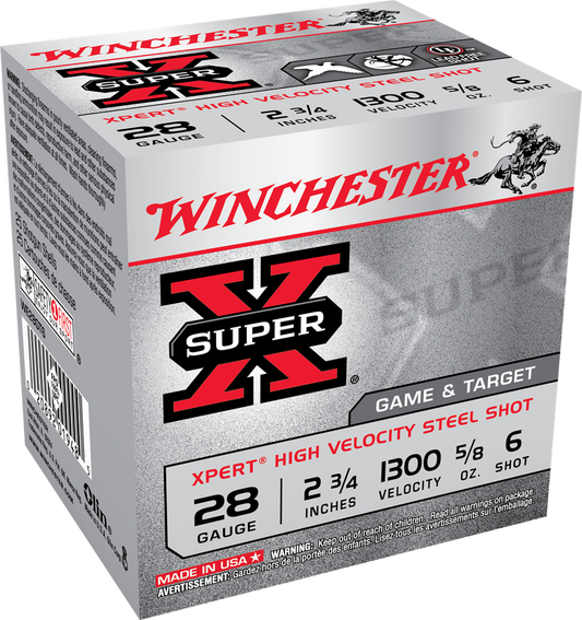 Winchester Xpert Steel 28ga 2-3/4" 5/8 oz #6 (1300 fps)