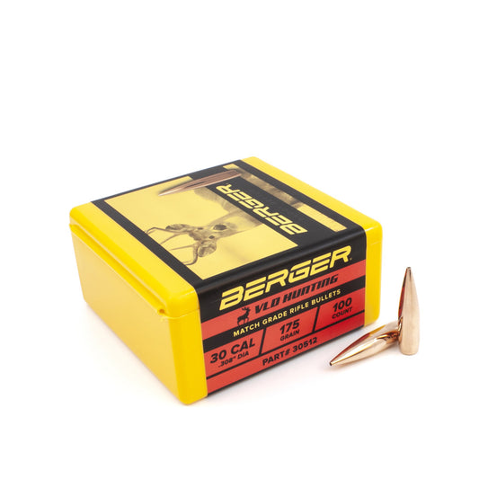Berger 30 Cal .308 175gr VLD Hunting (100ct)