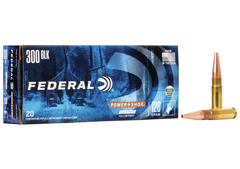 Federal 300 Blackout 120gr Power Shok (20ct)