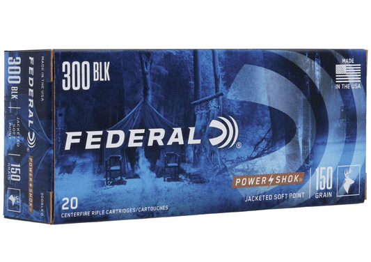 Federal 300 Blackout 150gr Power Shok (20ct)