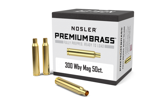 Nosler Custom Brass 300 WBY (50 ct.)