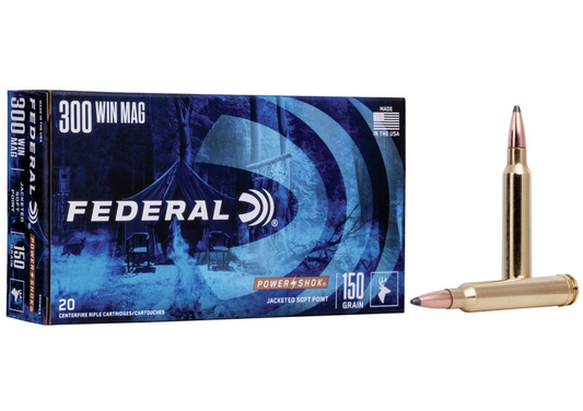 Federal 300 Win Mag 150gr Power Shok SP (20ct)