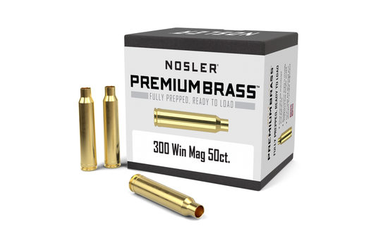 Nosler Custom Brass 300 Win Mag (50 ct.)