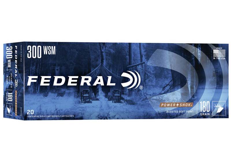 Federal 300 WSM 180gr Power Shok (20ct)