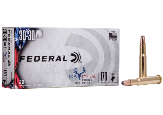 Federal 30-30 Win 170gr Non Typical Soft Point (20ct)