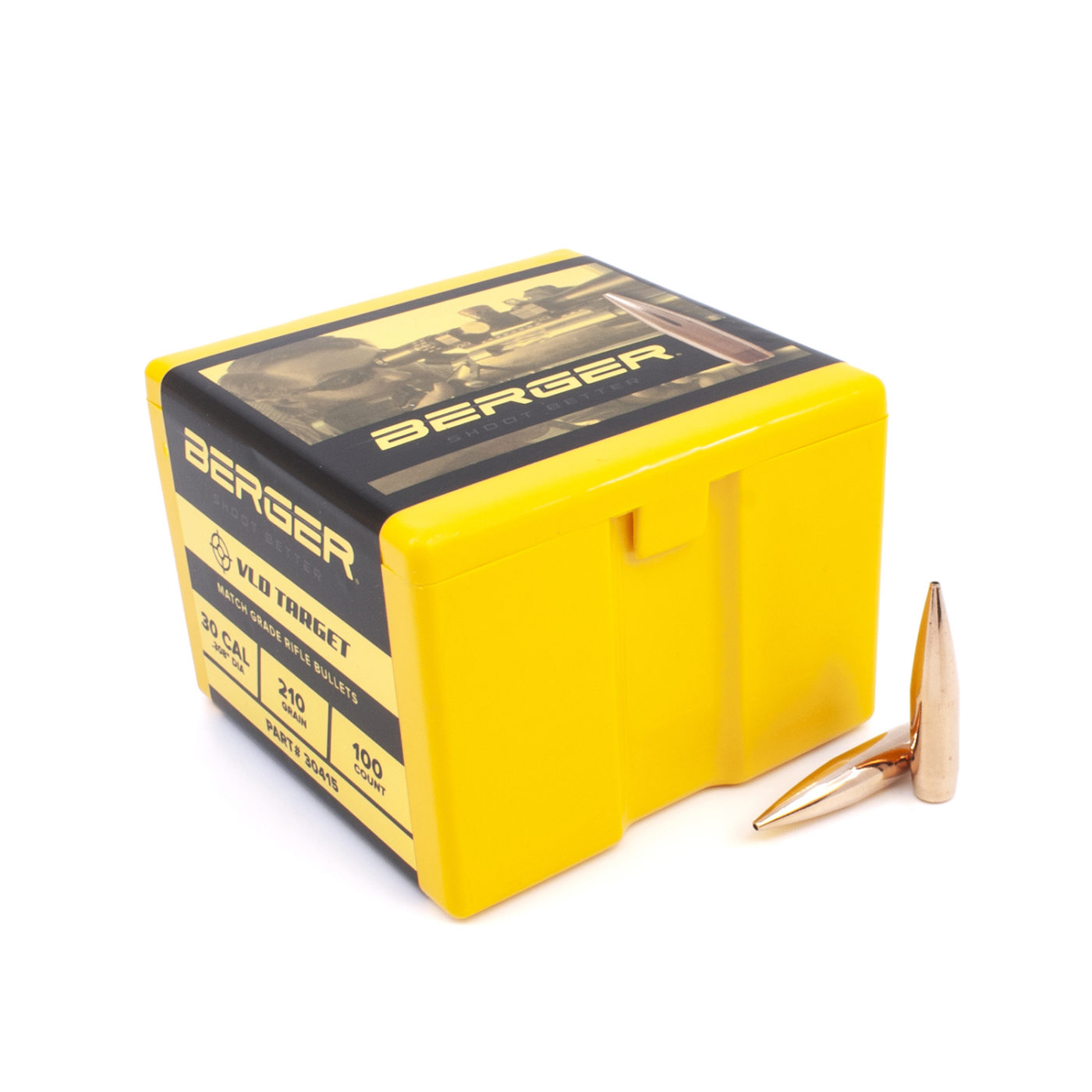 Berger 30 Cal .308 210gr VLD Target (100ct)