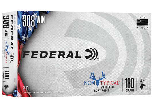 Federal 308 Win 180gr NON TYPICAL (20ct)