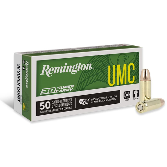 Remington 30 Super Carry 100gr FMJ (50ct)